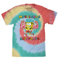 Musclebob Buffpants Spongebob Tie Dye T-Shirt - Gum Drop Hoodie, Sweatshirt | GrindPrints.com