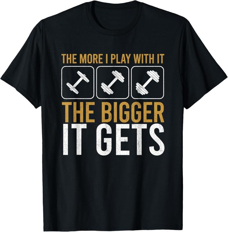 Muscles Get Bigger Bodybuilding Gym Workout Weightlifting T-Shirt Hoodie, Sweatshirt | GrindPrints.com
