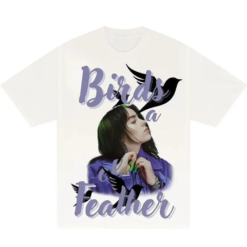 Music Birds a Feather Shirt, Eilishh Gift Fans Tee Hoodie, Sweatshirt | GrindPrints.com