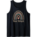 Music Therapist Rainbow Music Therapy Month Appreciation Tank Top T-Shirts, Hoodie, Sweatshirt | GrindPrints.com