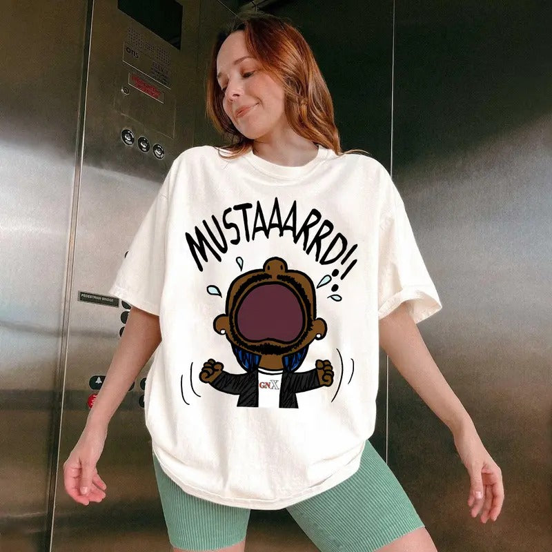 Mustaaarrd Kendrick Lamar Shirt, KDot T-shirt, Mustaaarrd! Sweater, GNX Hoodie, TV Off Comfort Unisex Sweatshirt