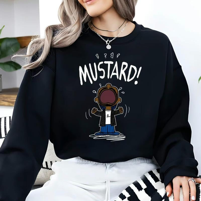 Mustard Shirt Meme T-shirt Men Women Fans Hoodie, Sweatshirt | GrindPrints.com
