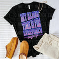 My Alone Time DTF Transfers - THIS IS NOT A SHIRT Hoodie, Sweatshirt | GrindPrints.com