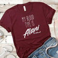 My Blood Type is Alani Nu Tshirt, Trendy Funny Graphic Shirt, Funny Alani Nu Gift trendy minimalistic Shirt, Alani Tee...