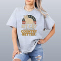 My Cat Could Run The Country Better T-shirt Edgy Streetwear Soft Cotton Hoodie, Sweatshirt | GrindPrints.com