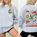 My Day I'm Booked Griiinchmas Sweatshirt, Griiinchmas Sweatshirt, Merry Griiinchmas Sweater, Griiinchmas Family Shirt,...