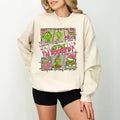 My Day I'm Booked Sweatshirt, Christmas Movies Sweater, Retro Christmas Sweatshirt, Pink Christmas Shirt, Christmas...