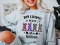 My Favorite Peeps Call Me Teacher Sweatshirt, Easter Teacher Hoodie, Matching Teacher Group Sweatshirt, Teacher Gift...