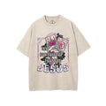 My Fortune Is Found In Jesus Comfy T-Shirt Pure Cotton Fabric Casual Streetstyle Crew Neck Short Sleeve Soft-Washed...