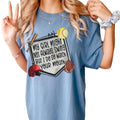 My Girl Might Not Always Swing But I Do Shirt, Funny Softball Shirt, Softball Mom Shirt, Unisex T-Shirt, Gifts For Sport...