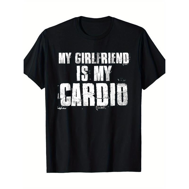 My Girlfriend Is My Cardio Funny Boyfriend Relationship 100%Cotton Made USA T-Shirts, Hoodie, Sweatshirt
