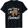 My Spirit Animal Sloth T-Shirt Made in USAstyle{n002}2 Hoodie, Sweatshirt | GrindPrints.com