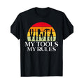 My Tools My Rules Handyman Woodworker Craftsman T-shirt made in usa Hoodie, Sweatshirt | GrindPrints.com
