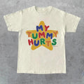 My Tummy Hurts Tee , Funny Meme Shirt, Clowncore Clothing , Clown Shirt , Kidcore Tee , Kidcore Clothes, Funny Gift For...