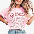 My Valentines Call Me Mama Shirt, Valentines Mom Shirt Gift for Mom, Valentines Day Mama Tee, For Women Hoodie, Sweatshirt