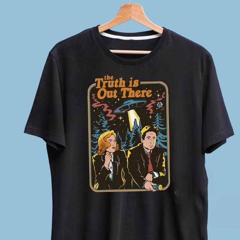 My X-Files Shirt, The Truth Is Out There Shirt, Scully And Mulder Premium Ultra Soft Tee, movie shirt, gift for fans,...