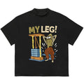 My leg Body Building Funny SpongeBob T-Shirt Cool Gift for Him Comfy T-Shirt for Nature Lovers Hoodie, Sweatshirt