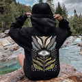 Mystical Floral Vintage Hoodie T-Shirts, Sweatshirt | GrindPrints.com