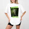 N3ver Trust The Liv1ng Tshirt, Halloween Be3tle Movies Shirt, Betelgeuse Shirt, Retro Horror Characters, Unisex Short...