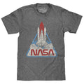 NASA Space Shuttle T-Shirt - Gray Hoodie, Sweatshirt | GrindPrints.com