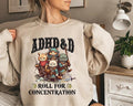 NAT 1, ADHD&D Roll for Concentration Sweatshirt, ADHD DnD Cat Shirt,Cat DnD Shirt, Mental Health DM Gift,TTRPG...