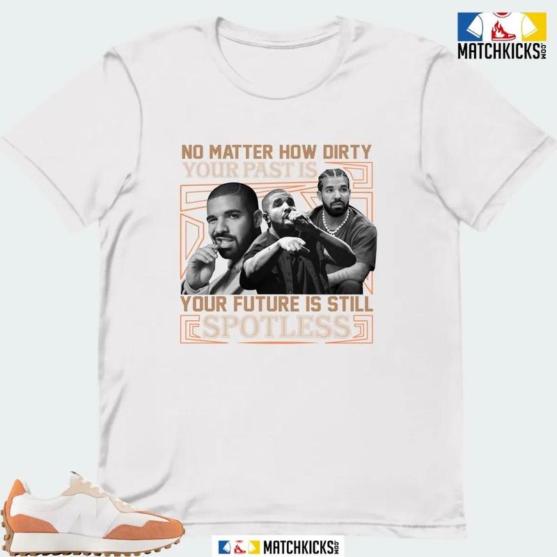 NB 327 CALIA WHITE CORAL SNEAKER MATCHING T-SHIRT (NO MATTER HOW DIRTY) Hoodie, Sweatshirt | GrindPrints.com