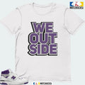 NB 650 WHITE INTERSTELLAR PURPLE SNEAKER MATCHING T-SHIRT (WE OUTSIDE) Hoodie, Sweatshirt | GrindPrints.com