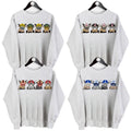 NCAA College Football Highland Cow Sweatshirts, All Teams NCAA in Ash color Sweatshirt, NCAA College All Football Teams...