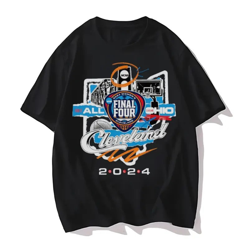 NCAA Final Four 2024 Basketball team Cleveland Ohio T-Shirt Hoodie, Sweatshirt | GrindPrints.com