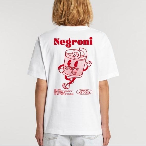 NEGRONI T Shirt | Unisex T Shirt | Cocktail T Shirt | Graphic T Shirt | Retro Cartoon T Shirt | Aesthetic T Shirt |...
