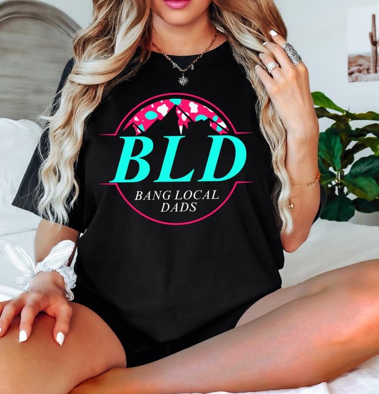 NEON Cowprint Bang Local Dads Tee Casual Cotton Hoodie, Sweatshirt | GrindPrints.com
