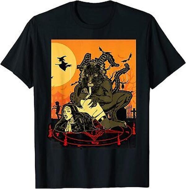 NEW LIMITED Unholy Dirty Nun Satan Is My Daddy, Funny T-shirt, Vintage Graphic Tee Hoodie, Sweatshirt | GrindPrints.com
