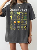 NEW SHIRT Retro Women In Science Tee For Women, Graphic Cotton Tshirt Unisex Men Women, Funny Dumb Tee, Meme Shirt,...