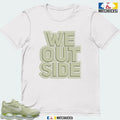 NK AIR MAX SCORPION GREEN SNEAKER MATCHING T-SHIRT (WE OUTSIDE) Hoodie, Sweatshirt | GrindPrints.com