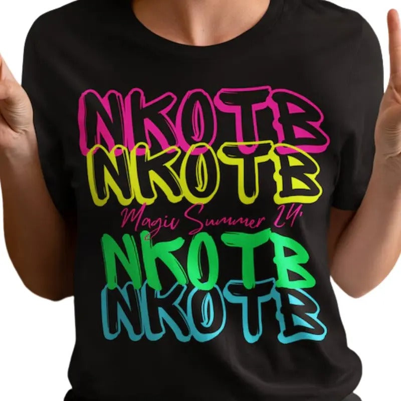 NKOTB Magic Summer 2024 Shirt, NKOTB unisex Tshirt, Group Tour, Classic Rock Concert Tee Hoodie, Sweatshirt | GrindPrints.com