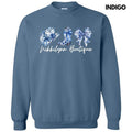 NLB MERCH - Blue Floral Trio Sweatshirt 'NLB' T-Shirts, Hoodie | GrindPrints.com