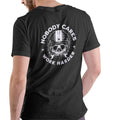 NOBODY CARES Work Harder T-Shirt Unisex Cotton Short Sleeve Tee with Graphic Design