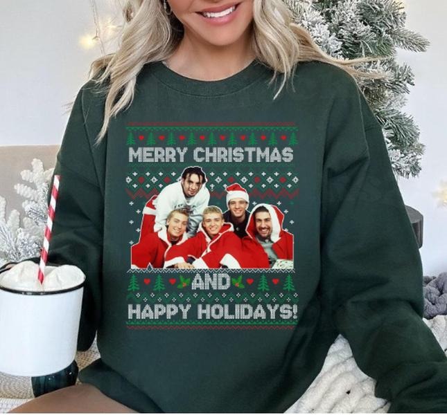 NSYNC Merry Happy Holidays Xmas Season T-Shirts, Hoodie, Sweatshirt