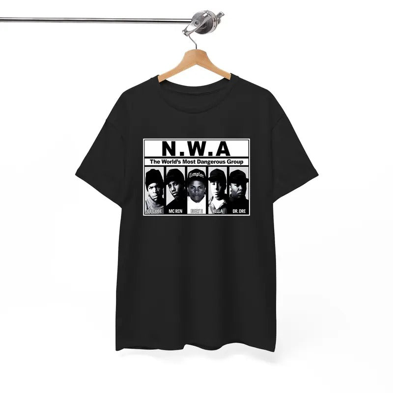 NWA Shirt,NWA TShirt,NWA T-Shirt , N.W.A Merch Tour Hip Hop Rap Tee Hoodie, Sweatshirt | GrindPrints.com