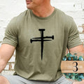 Nail Cross Unisex Christian Shirt Cross Shirt, Faith Cross Shirt, Christian Gift, Faith Gift, Christian  T-shirt, sweater...
