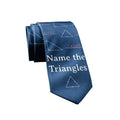 Name The Triangles Necktie Funny Neckties for Men Nerdy Science Teacher Tie Novelty Mens Ties Funny Ties T-Shirts,...