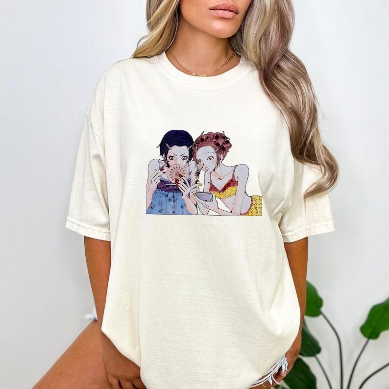 Nana Anime Merch | Nana And Hachi Shirt | Nana Osaki Manga Hoodie, Sweatshirt | GrindPrints.com