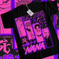 Nana Osaki T-Shirt S-4XL Black Stones Girl Kawaii Manga Anime Graphic Shirt Tshirt S-4XL Hoodie, Sweatshirt | GrindPrints.com