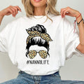Nanny Life Shirt, Nanny Shirts, Nanny T-shirt, Leopard Messy Bun Shirt, Best Nanny Ever, Nanny Gifts, Nanny Mother_s Day...