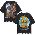 Nas and Lauryn Hill If I Ruled The World Graphic Tee Deep Drop Shoulder Tee Hoodie, Sweatshirt | GrindPrints.com