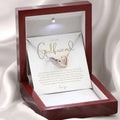 Necklace For Girlfriend, Romantic Gift For Girlfriend, Girlfriend Necklace, Cute Girlfriend Birthday Gift, Girlfriend...