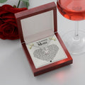 Necklace For Mom Birthday Gift, Mom Christmas Gift Box From Daughter, Meaningful Mom Gift Ideas, Mom Pendant Necklace...