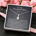 Necklace for My Wife, Special Wife Present, Elegant Romantic Jewelry for Wife, Anniversary Gift for Her, Birthday...