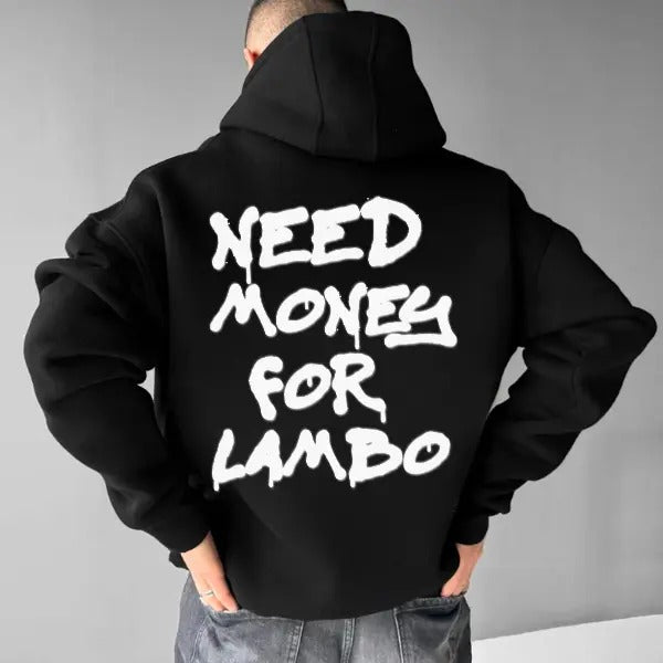 Need Money For Lambo Hoodie Sweatshirt T-shirt, Unisex, Menswear, Street Racing Shirt, Car Hoodie | GrindPrints.com