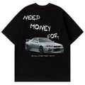 Need Money For R34 t-shirt, Unisex, Supercar T-Shirt, Car Enthusiast Shirt, Car Clothing Hoodie, Sweatshirt | GrindPrints.com